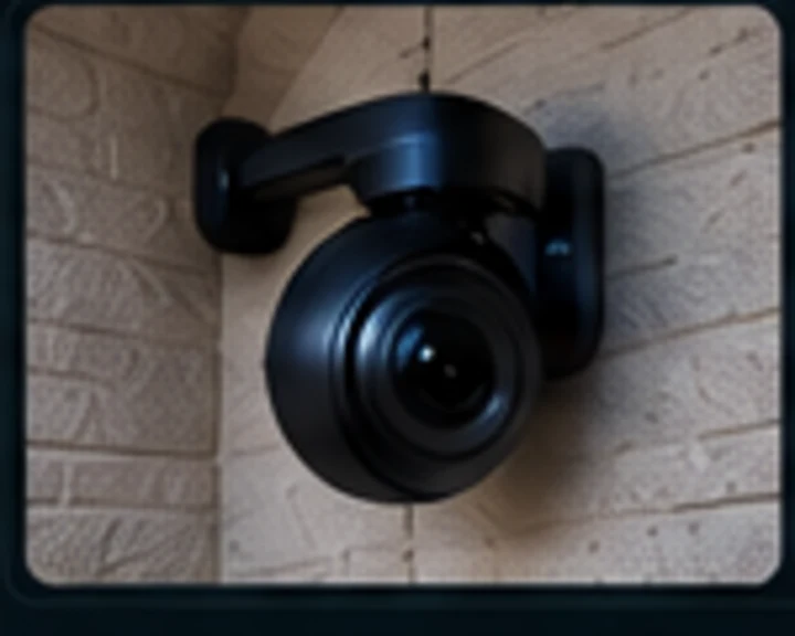 Security camera representing the Frigate NVR storage project